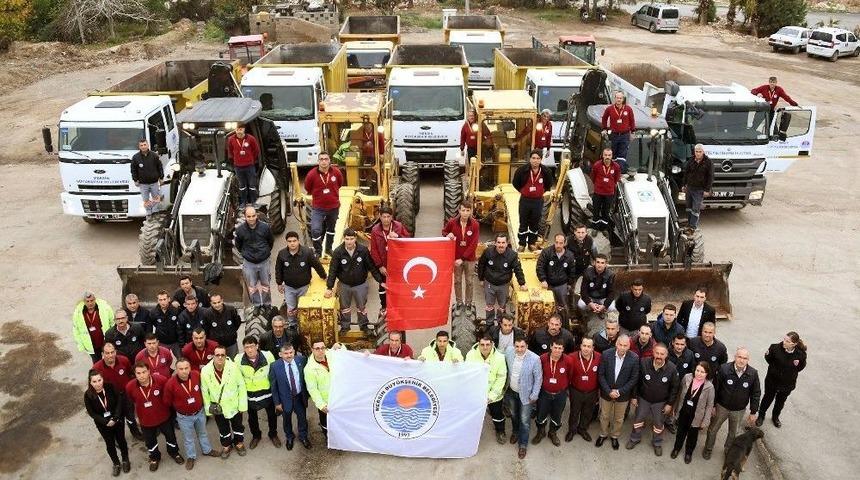 Mersin’de Belediye Ekipleri Kışa Hazır