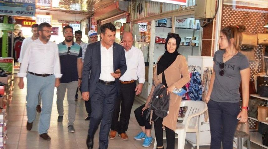 Ak Parti&rsquo;den Didim&rsquo;de Esnaf Ziyareti