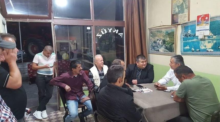 Ayan, Se&ccedil;im Gezilerine K&ouml;ylerde Devam Ediyor