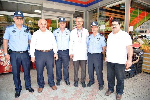 Alanya Zabıtasından Bayram Denetimi