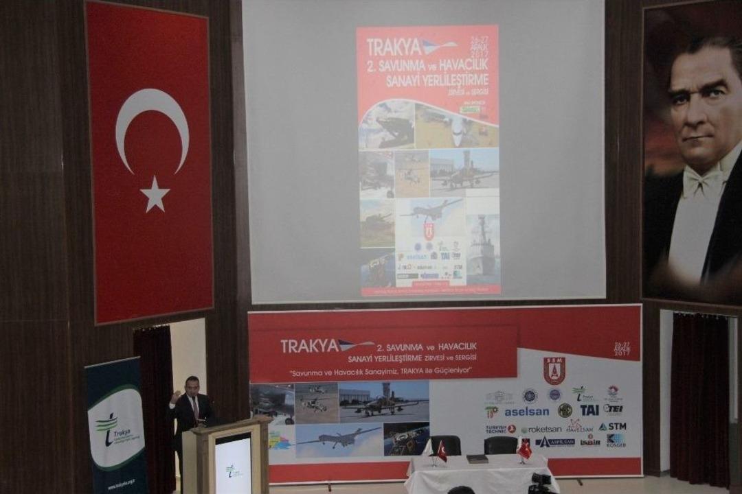 Trakya&rsquo;da "savunma Havacılık Ve Uzay Sistemleri" R&uuml;zgarı