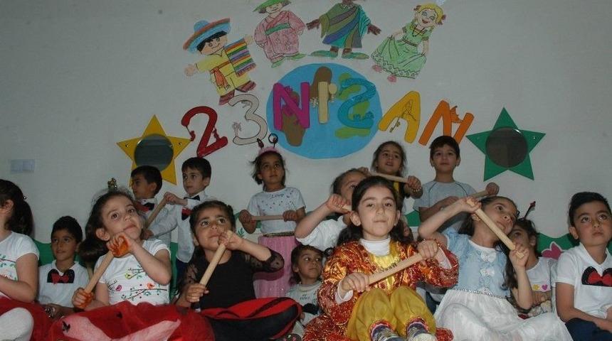 450 Evler&rsquo;de 23 Nisan Kutlandı