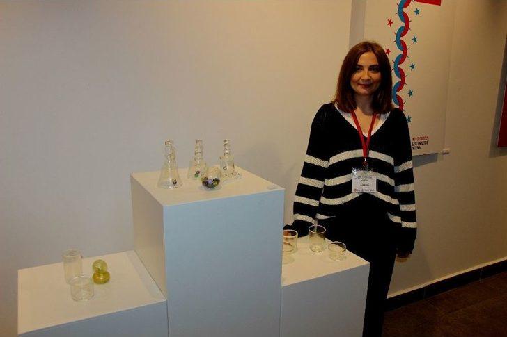 Nefesle Şekillenen Cam Eserler Sergilendi G2