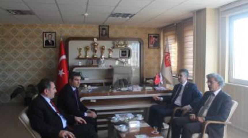 Mhp Erzurum Milletvekili Kamil Aydın, Asp İl M&uuml;d&uuml;rl&uuml;ğ&uuml;n&uuml; Ziyaret Etti