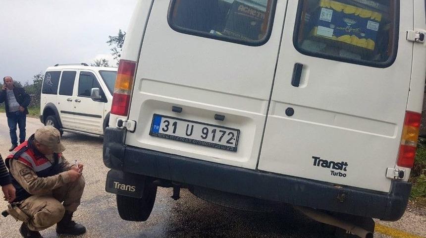 Hatay&rsquo;da Trafik Kazası: 1 Yaralı