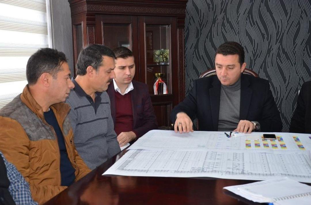 Kapalı Pazarda Esnafın Yerleşim Planları Hazırlanıyor