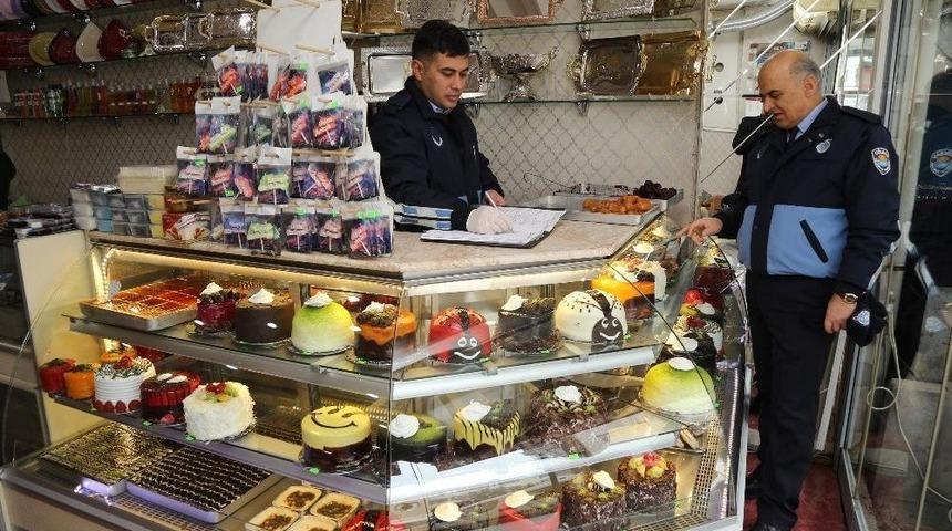 G&ouml;lbaşı&rsquo;da Zabıta Ekiplerinden Yeni Yıl Denetimi