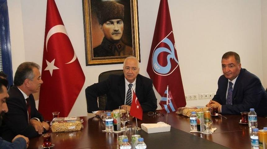 Borsa Başkanları Trabzonspor’u Ziyaret Etti