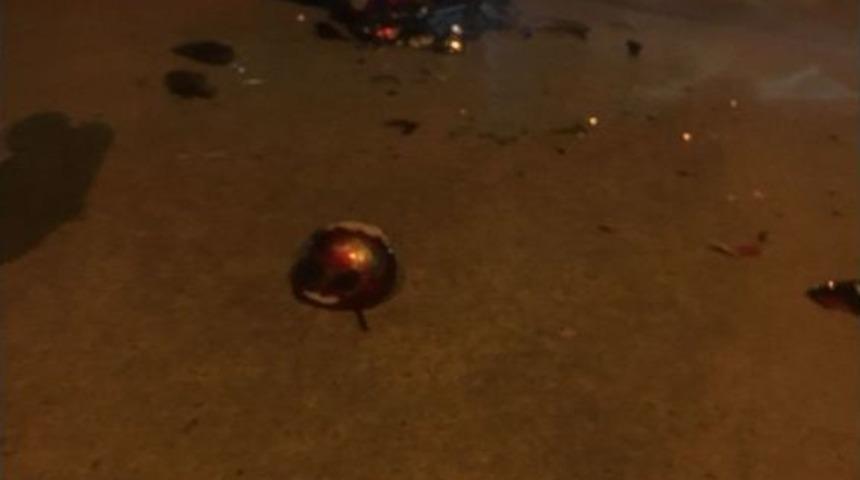 Otomobil Ve Motosiklet &Ccedil;arpıştı: 1 Yaralı