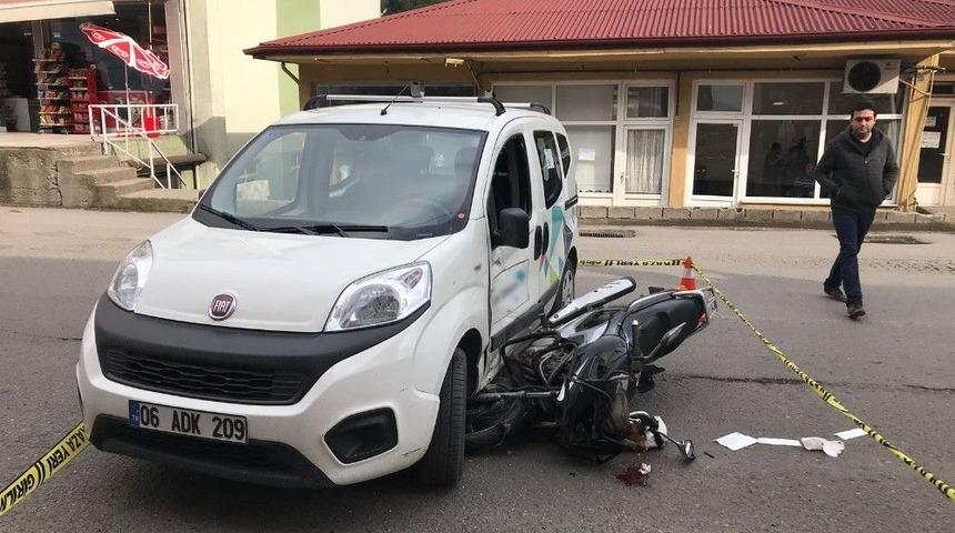 Zonguldak&rsquo;ta Trafik Kazası: 1 Yaralı