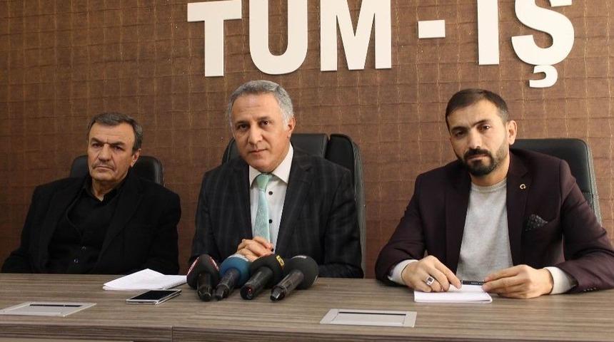 T&uuml;m - İş Konfederasyonu Genel Başkanı Mahmut Şahin: