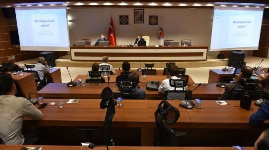 Sa&uuml;&rsquo;l&uuml; Dekan, Mak&uuml;&rsquo;de Akreditasyon &Ccedil;alışmalarına Y&ouml;nelik Toplantıya Katıldı