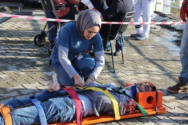 Deprem Tatbikatı Gerçeğini Aratmadı G3