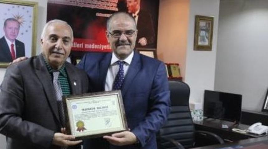 Defterdar Kamar&rsquo;dan Başkan Karael&rsquo;e Ziyaret