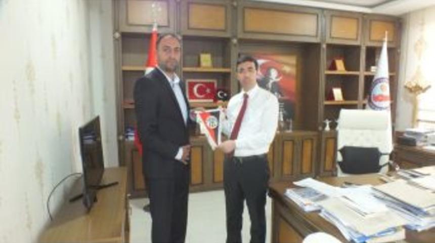 1071 Malazgirt Spor Kulübünden Kaymakam Kırlı’ya Ziyaret