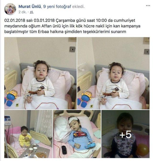 Minik Affan Uygun İlik Arıyor