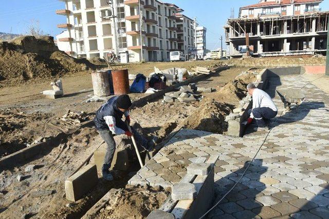 Salihli’de Parklara Kışlık Bakım