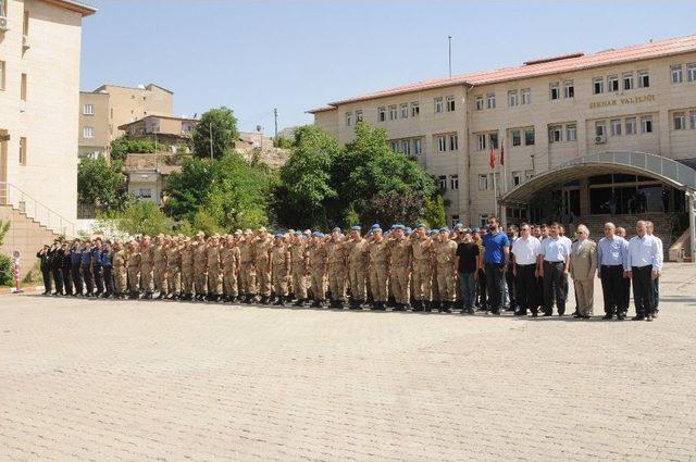 Şırnak’ta Jandarmanın 179’uncu Kuruluş Yıldönümü Kutlaması