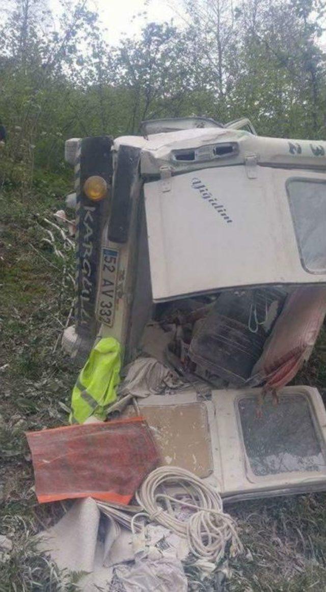 Ordu’da Trafik Kazası: 1 Ölü