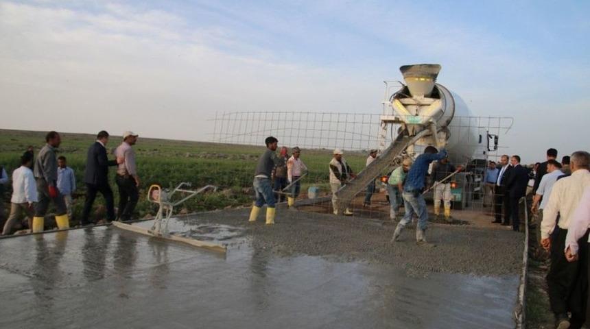 Şanlıurfa Kırsalına 1 Yılda Bin 700 Kilometre Asfalt Serimi Yapıldı