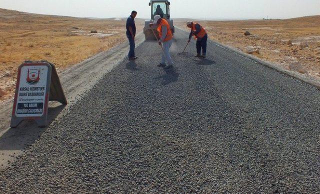 Şanlıurfa Kırsalına 1 Yılda Bin 700 Kilometre Asfalt Serimi Yapıldı