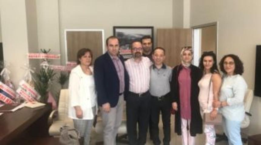 &Ouml;zel Anadolu Hastanesi, Başhekim Bozkurt&rsquo;u Ziyaret Etti