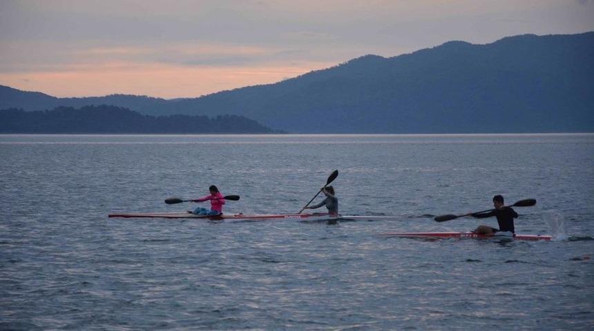 Köyceğiz’de Kürek Milli Takım Seçme Yarışları