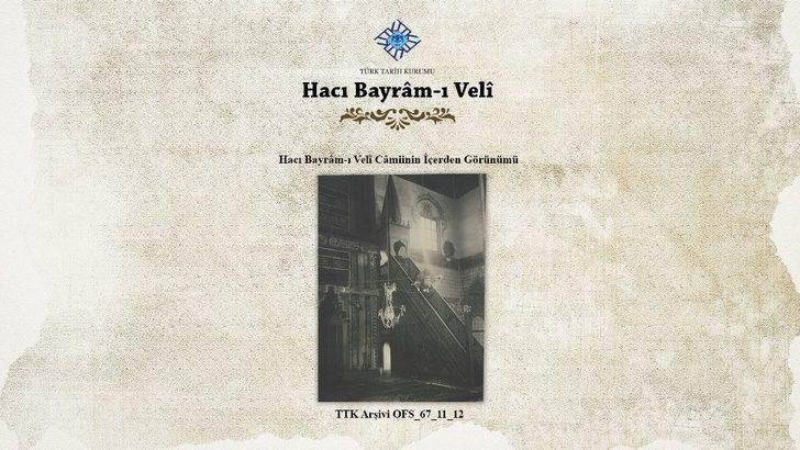 Türk Tarih Kurumu’ndan "belgelerle Hacı Bayram-ı Velî" Sergisi G4