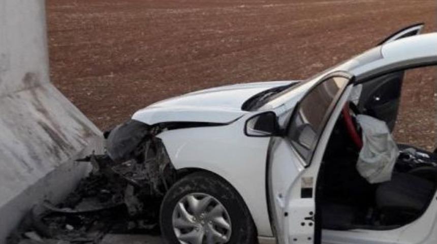 Nusaybin&rsquo;de Trafik Kazası: 1 Yaralı