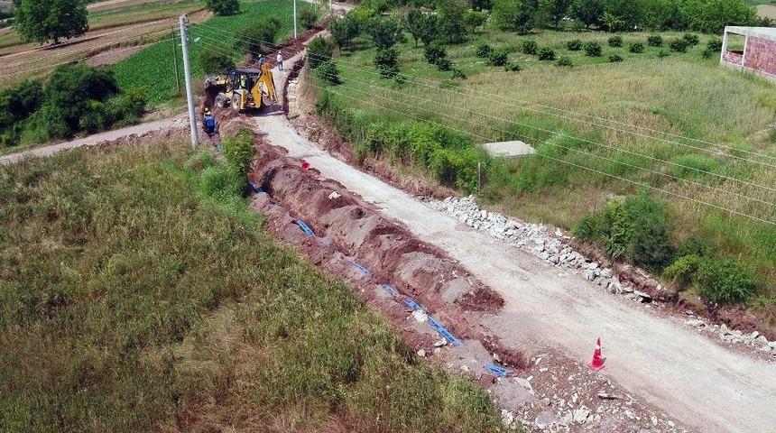 Kızılcaali&rsquo;nin İ&ccedil;mesuyu Şebekesi Yenilendi
