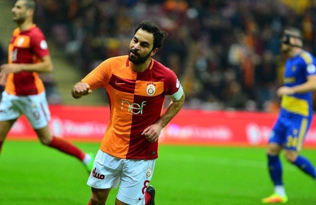 Ziraat T&uuml;rkiye Kupası: Galatasaray: 3 - Bucaspor: (ilk Yarı)