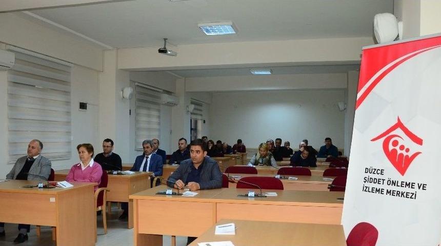 Kadına Yönelik Şiddet İle Mücadele Eğitimi Verildi