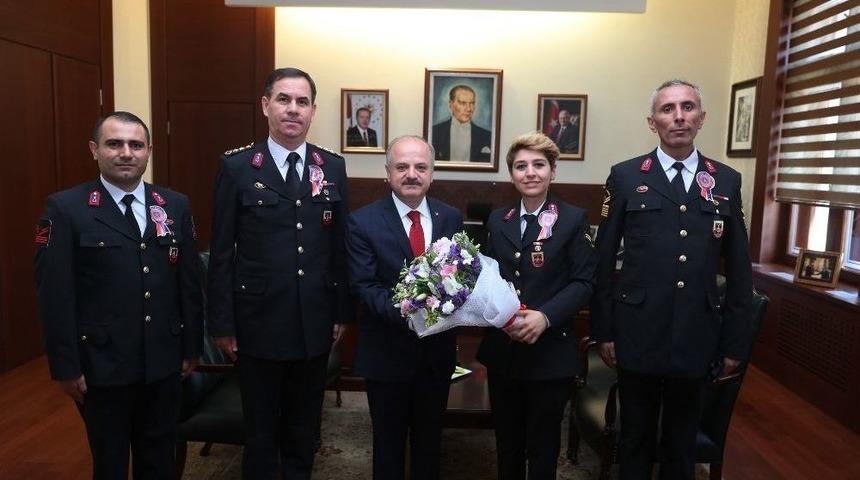 Vali &Ccedil;akacak, Jandarma Teşkilatı&rsquo;nın Kuruluş Yıl D&ouml;n&uuml;m&uuml;n&uuml; Kutladı