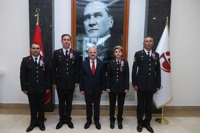 Vali Çakacak, Jandarma Teşkilatı’nın Kuruluş Yıl Dönümünü Kutladı