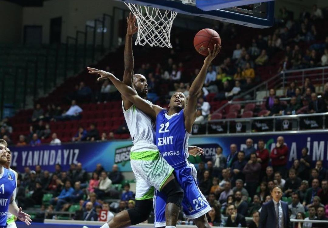 Eurocup: Tofaş: 76 - Zenit St. Petersburg: 80