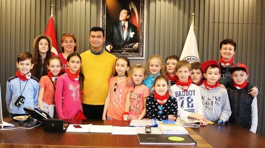 Germencik 23 Nisan’da Yabancı Konuklarını Ağırlıyor