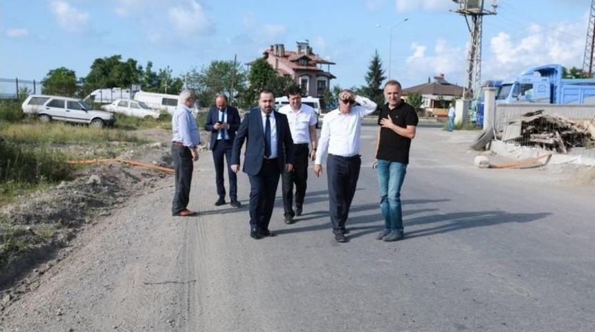 Fatsa Osb Yolunda &Ccedil;alışmalar Başlıyor