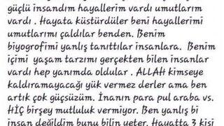 Sosyal Medyadan Vedalaşıp İntihar Etti