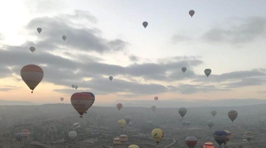 Kapadokya&rsquo;da Son Yılların Balon U&ccedil;uş Rekoru Kırıldı