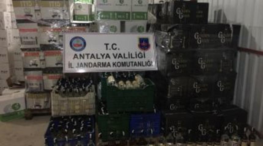 Manavgat&rsquo;ta Ka&ccedil;ak İ&ccedil;ki Operasyonu