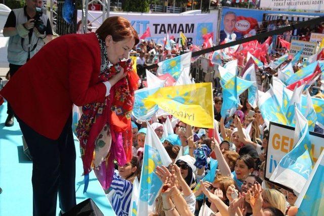 Meral Akşener Tokat’ta