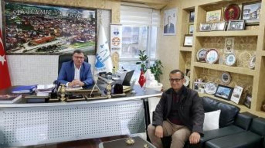 Başkan Duymuş, Doktor D&uuml;zg&uuml;n İle Bir Araya Geldi