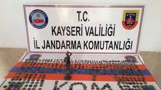 Kayseri’de 507 Adet Sikke Ele Geçirildi