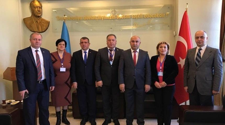 Asimder, Azerbaycan Kars Başkonsolosu Guliyev&rsquo;i Ziyaret Etti