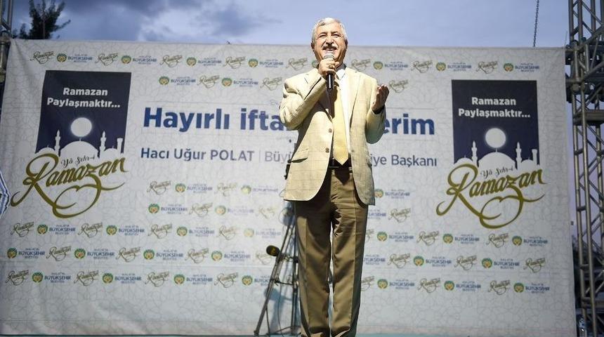 B&uuml;y&uuml;kşehir İl&ccedil;e İftarları Devam Ediyor