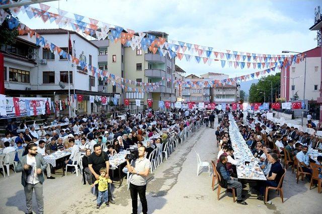 Büyükşehir İlçe İftarları Devam Ediyor