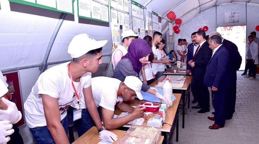 Ceylanpınar’da Genç Bilim Adamları Mucitler Hünerlerini Sergiledi