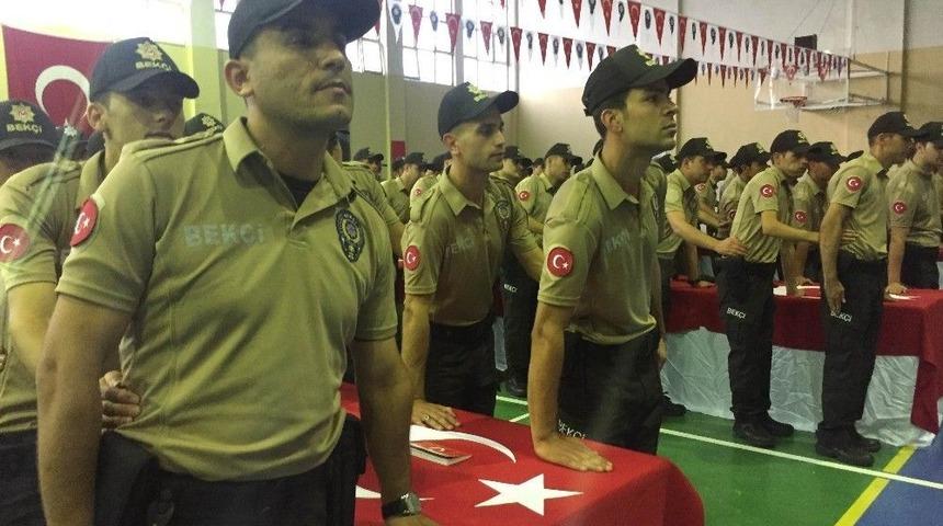 Hatay&rsquo;da 125 Bek&ccedil;i Yemin Etti