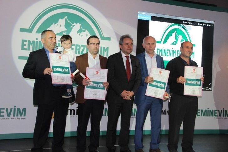 Erzurum’da 80 Aile Daha Dairelerine Kavuştu G5