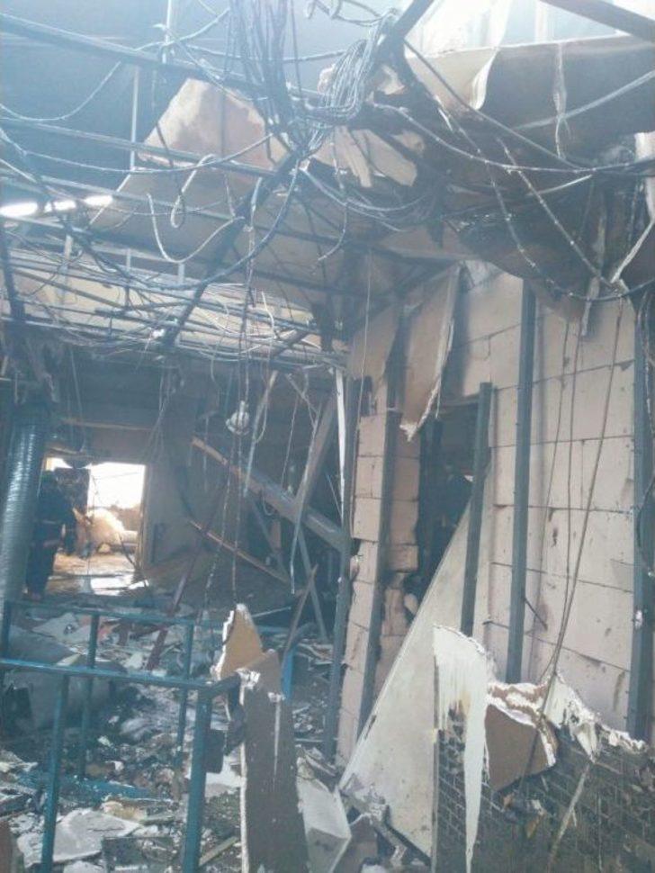 Bağcılar’daki Tekstil Fabrikası Yangını Havadan Görüntülendi G3